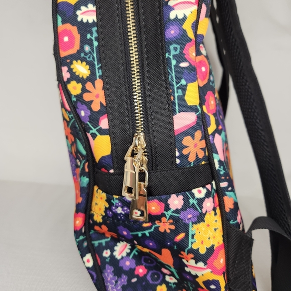 Lularoe Colorful Gold Trim Everyday Backpack - Picture 2 of 7